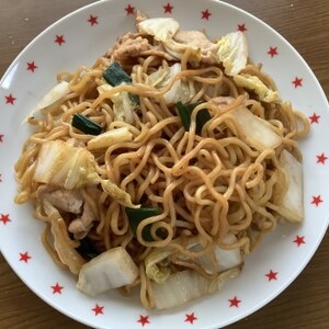 ☆チンゲン菜の焼きそば☆